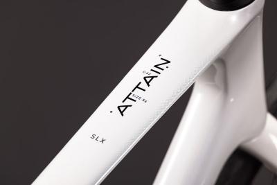 Cube Attain C:62 SLX metallicwhite'n'black Gr&ouml;&szlig;e: 58 cm Produktbild 2
