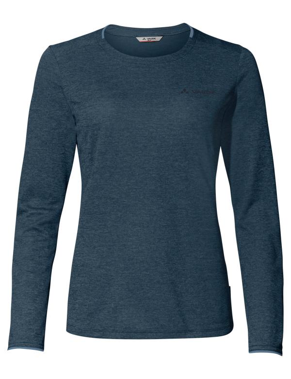 VAUDE Women's Essential LS T-Shirt dark sea uni Gr&ouml;&szlig; 40