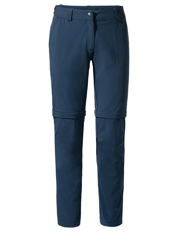 VAUDE Women's Farley Stretch ZO Pants II dark sea Gr&ouml;&szlig; 40-Short