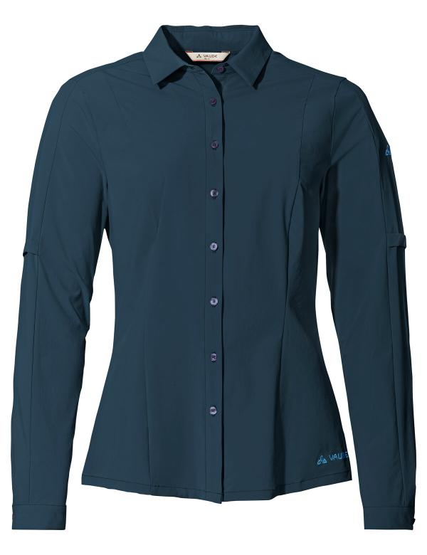 VAUDE Women's Farley Stretch Shirt dark sea Gr&ouml;&szlig; 34