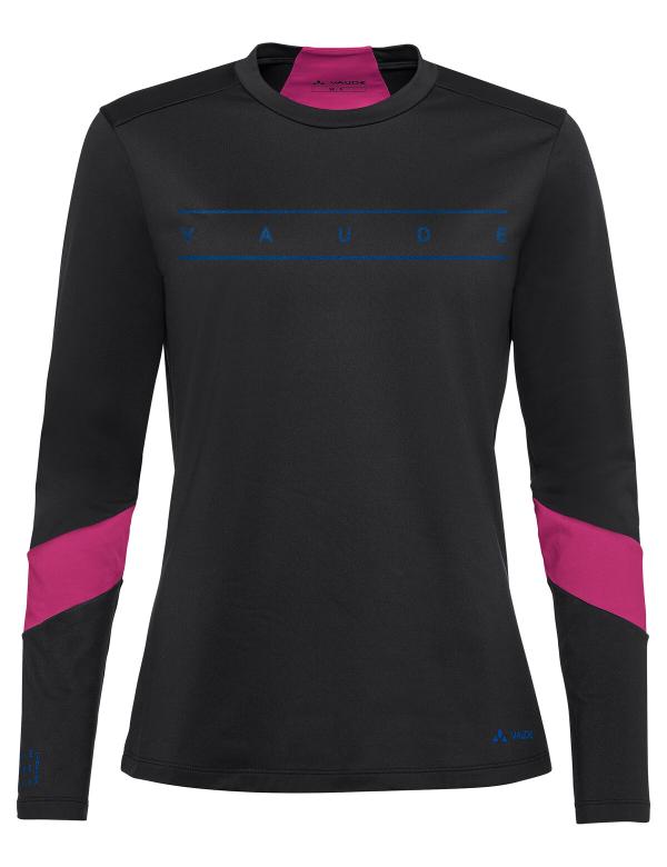 VAUDE Women's Qimsa LS Logo Shirt black Gr&ouml;&szlig; 40