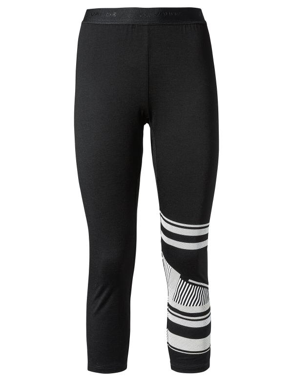 VAUDE Women's Monviso Wool 3/4 Tights black Gr&ouml;&szlig; 42