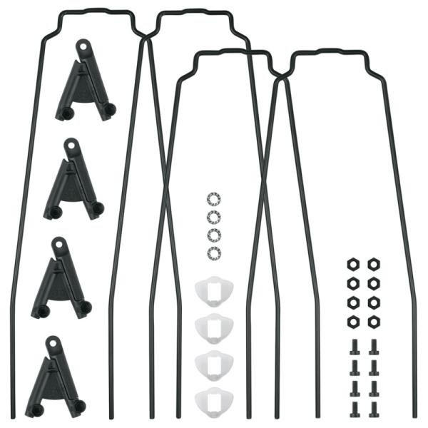 SKS BLUEMELS STYLE 27.5&ldquo; - 29&ldquo;, 75 mm - ESC V-Adapter Streben Set schwarz 
