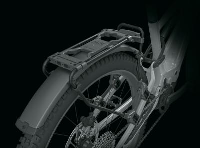 SKS INFINITY UNIVERSAL MUDGUARD 75 REAR schwarz-matt sandgestrahlt  Produktbild 2