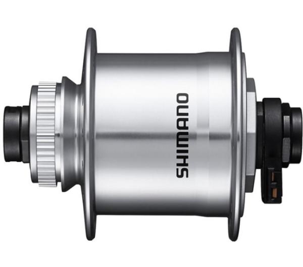 SHIMANO Nabendynamo DH-UR705-3D 6 Volt/3 Watt 36 Loch Center-Lock Silber
