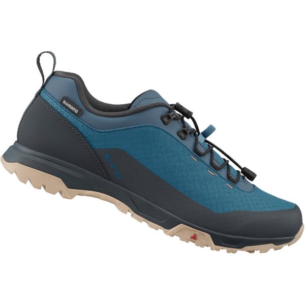 SHIMANO SHIMANO Fahrradschuhe ET501 Herren/Damen MTB FLATPEDAL Gr&ouml;&szlig;e 39 Blau