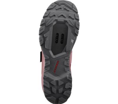 SHIMANO SHIMANO Fahrradschuhe EX500W Damen Touring SPD Gr&ouml;&szlig;e 37 Damenleisten Rot Produktbild 2