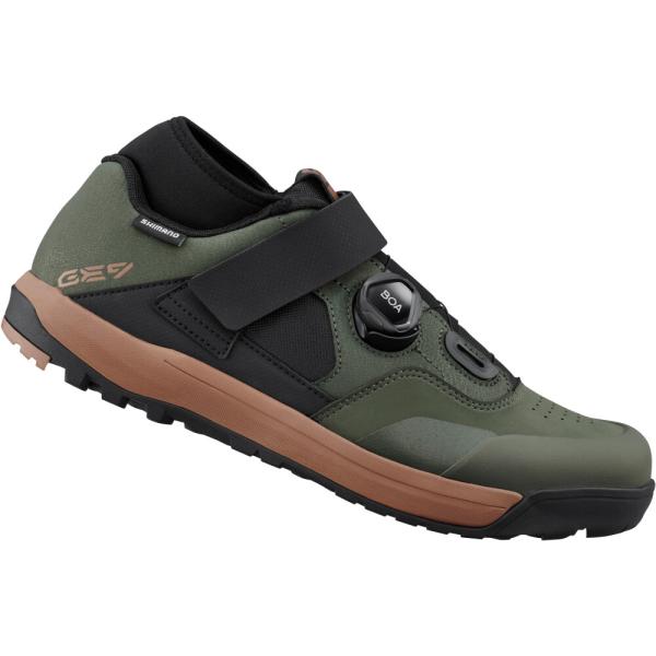 SHIMANO SHIMANO Fahrradschuhe GE900 Herren/Damen MTB SPD Gr&ouml;&szlig;e 39 Gr&uuml;n