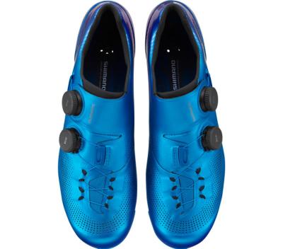 SHIMANO SHIMANO Fahrradschuhe RC903 Damen/Herren Road SPD-SL Gr&ouml;&szlig;e 47 breit Blau Produktbild 1