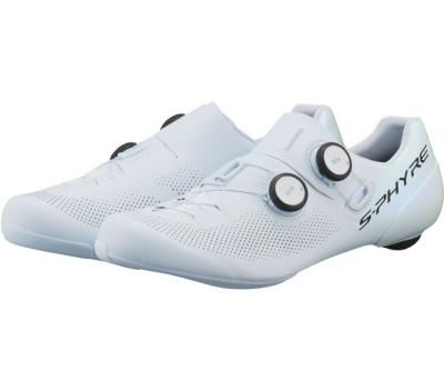 SHIMANO SHIMANO Fahrradschuhe RC903 Damen/Herren Road SPD-SL Gr&ouml;&szlig;e 47 breit Wei&szlig; Produktbild 4