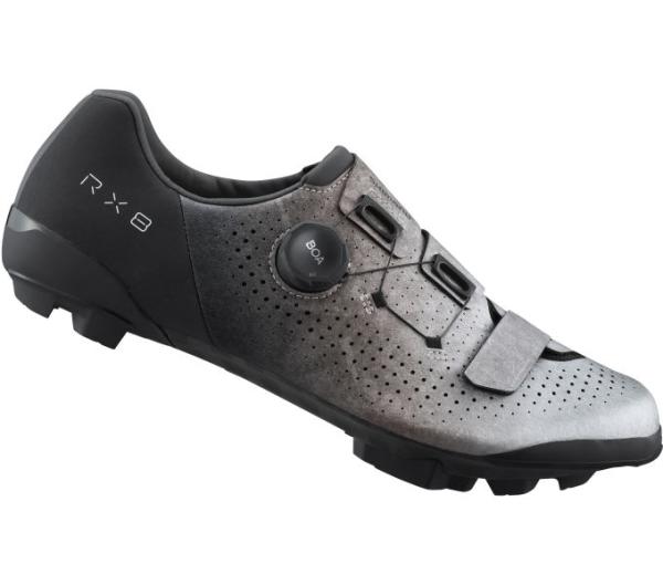 SHIMANO SHIMANO Fahrradschuhe RX801 Herren/Damen Gravel SPD Gr&ouml;&szlig;e 39 Silber