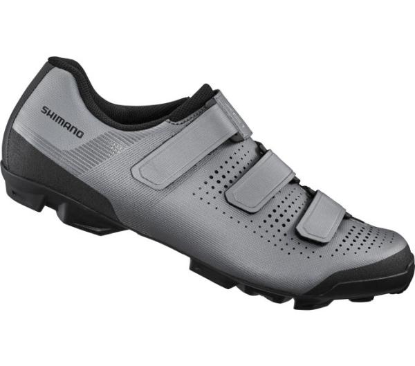 SHIMANO SHIMANO Fahrradschuhe XC100 Herren/Damen MTB SPD Gr&ouml;&szlig;e 42 Silber