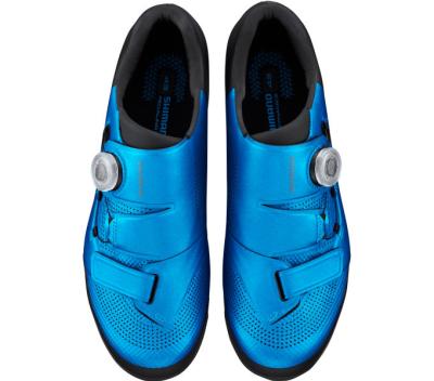 SHIMANO SHIMANO Fahrradschuhe XC502 Herren/Damen MTB SPD Gr&ouml;&szlig;e 45 breit Blau Produktbild 1