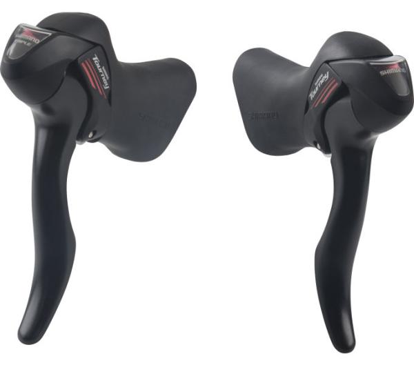 SHIMANO Schalt-/Bremshebel TOURNEY Road ST-A070 3x7-fach Paar