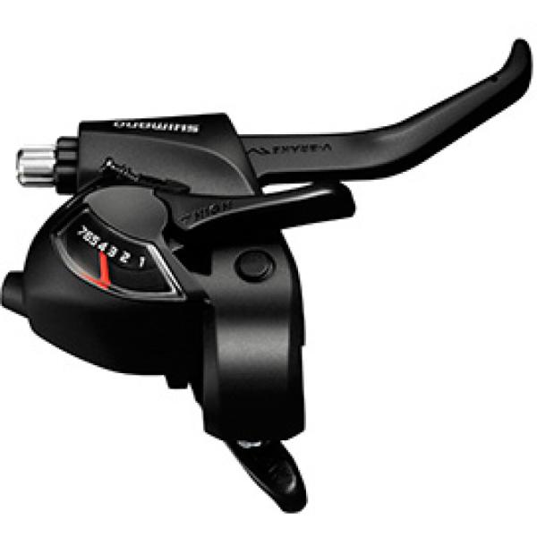 SHIMANO Schalt-/Bremshebel ST-EF41 6-fach Rechts Schwarz 2 Finger