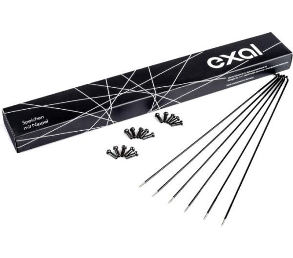 Exal SPEICHE DD 2/1,8/2 SCHW,268MM,100ST
