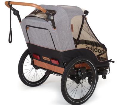 Bobike Bobike Kinderanh&auml;nger Trailer Moobe Grey Produktbild 1