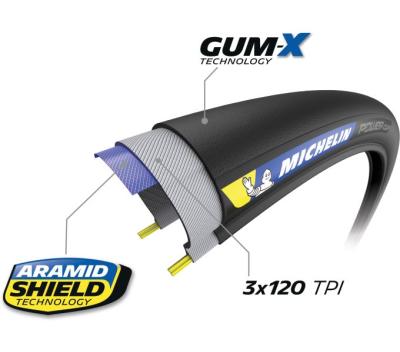 Michelin MICHELIN FALTREIFEN POWER CUP COMPETITION LINE GUM-X 25-622 Schwarz/Classic TS Produktbild 1