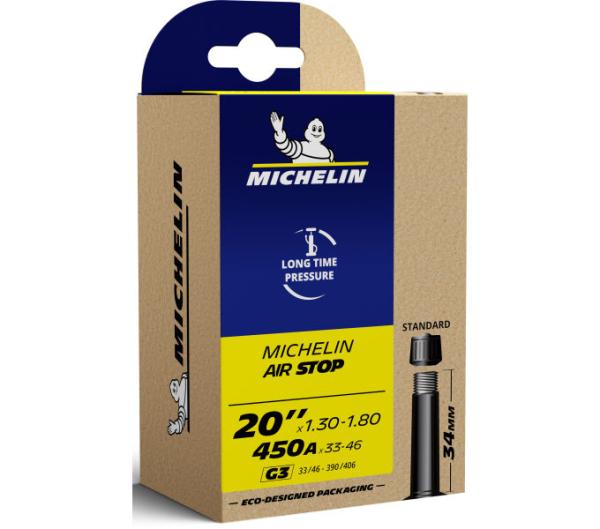 Michelin MICHELIN SCHLAUCH G3 AIRSTOP AV 33/46-390/406 34mm