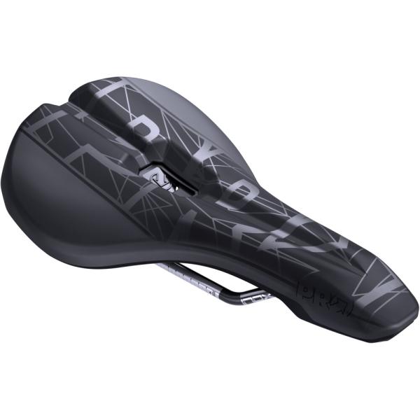 PRO Fahrradsattel MSN 1.3 Enduro 142 mm Schwarz Edelstahl Gestell