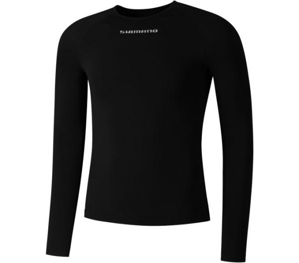 SHIMANO VERTEX Long Sleeve Baselayer Black L/XL