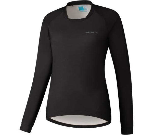 SHIMANO W'S SAIKO LONG SLEEVES WARM BLACK ((W'S) L)