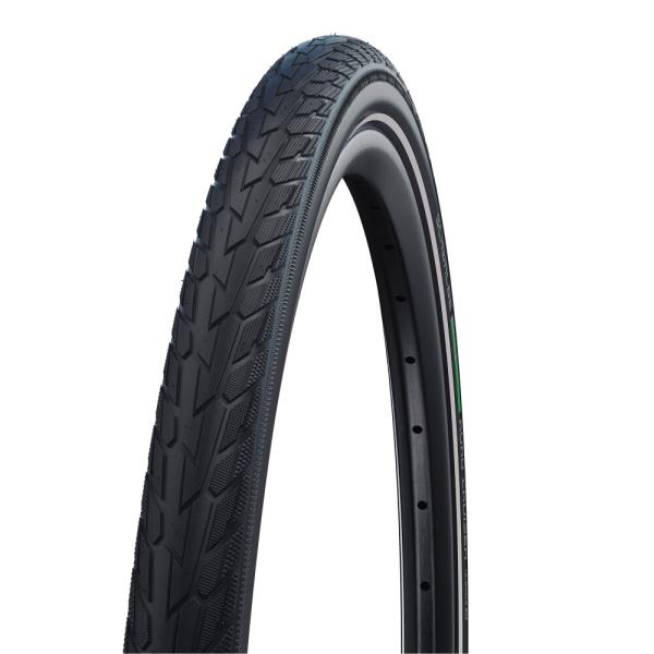 Schwalbe DRAHTREIFEN ROAD CRUISER ActGreen Compound K-Guard 47-305 Schwarz/Reflex
