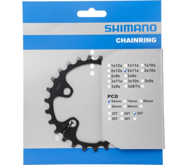 SHIMANO Kettenblatt DEORE FC-M5100 26 Z&auml;hne