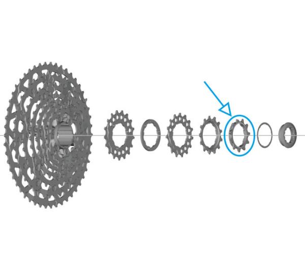 SHIMANO Ritzel f&uuml;r CS-LG700 11 Z&auml;hne