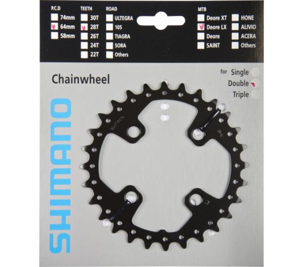 SHIMANO Kettenblatt SLX FC-M675 28 Z&auml;hne