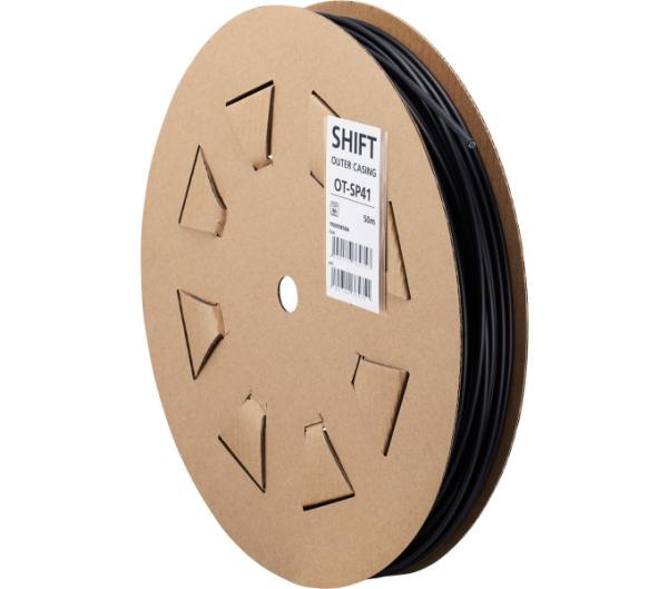 SHIMANO Schaltzugau&szlig;enh&uuml;lle OT-SP41 50 m (Austauschrolle) Schwarz