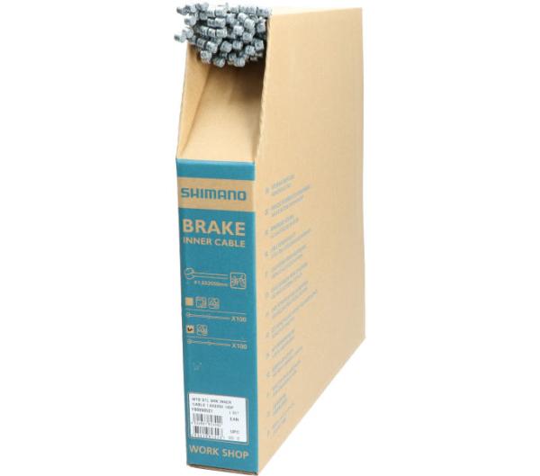 SHIMANO 100 St&uuml;ck. Bremszug MTB Stahl